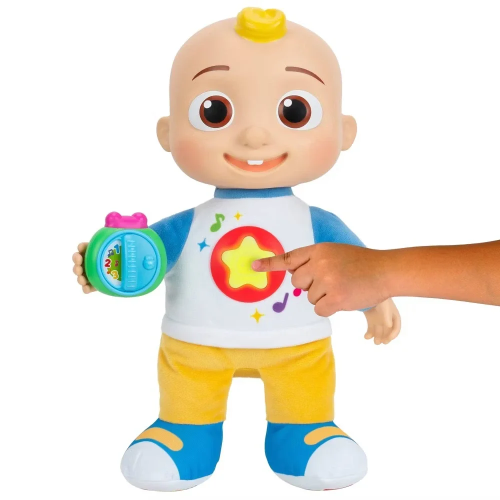 Cocomelon Discover 'N Play JJ Doll 5 Interactive Ways to Play 60+ Sounds Phrases